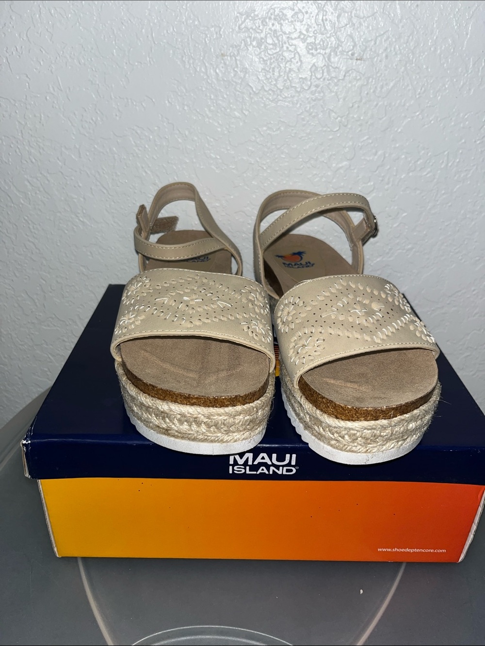 Maui Island Tan Espadrilles
